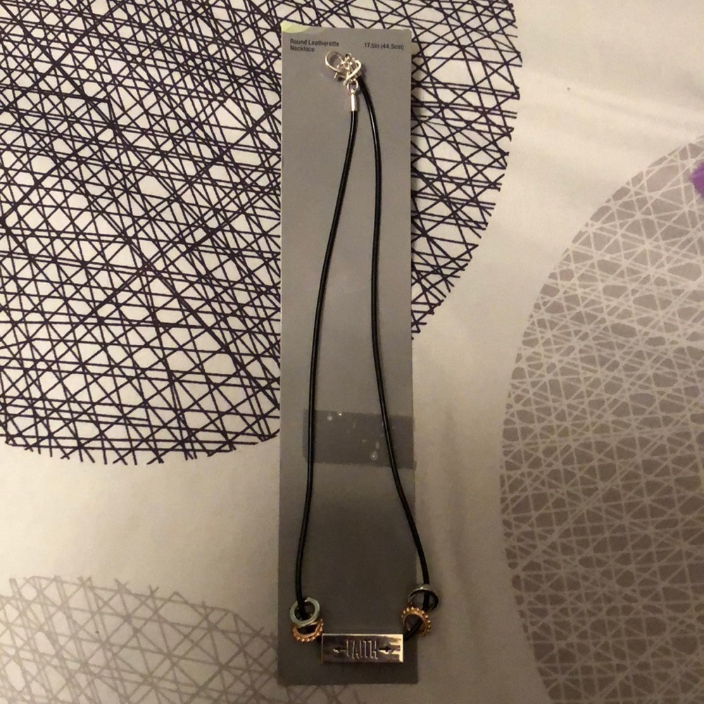 Faith Necklace NWOT